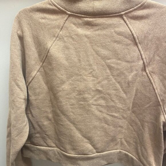 A New Day: Tan Mock Neck Sweater - Picture 2 of 3